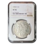 1904-S Morgan Dollar XF-45 NGC