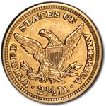 1905 $2.50 Liberty Gold Quarter Eagle AU