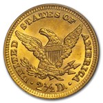 1905 $2.50 Liberty Gold Quarter Eagle MS-63 PCGS