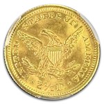 1905 $2.50 Liberty Gold Quarter Eagle MS-66 PCGS