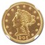 1905 $2.50 Liberty Gold Quarter Eagle PF-65 NGC