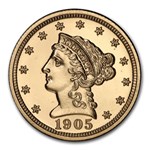 1905 $2.50 Liberty Gold Quarter Eagle PR-67 Cameo PCGS