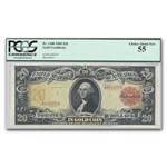 1905 $20 Gold Certificate Technicolor Note AU-55 PCGS (Fr#1180)