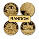 1905-2005 Norway 1/2 oz Gold Medal (Random Date/Motif)