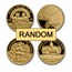 1905-2005 Norway 1/2 oz Gold Medal (Random Date/Motif)