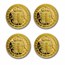 1905-2005 Norway Gold 1/2 Oz Six Medal Collection