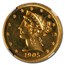 1905 $5 Liberty Gold Half Eagle PF-65 Cameo NGC