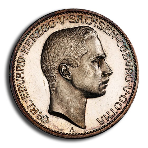 1905-A Germany Silver 2 Mark Eduard PR-63 CAM PCGS (S-C-G)