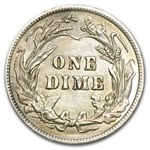 1905 Barber Dime AU
