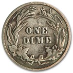 1905 Barber Dime Fine