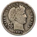 1905 Barber Dime Good
