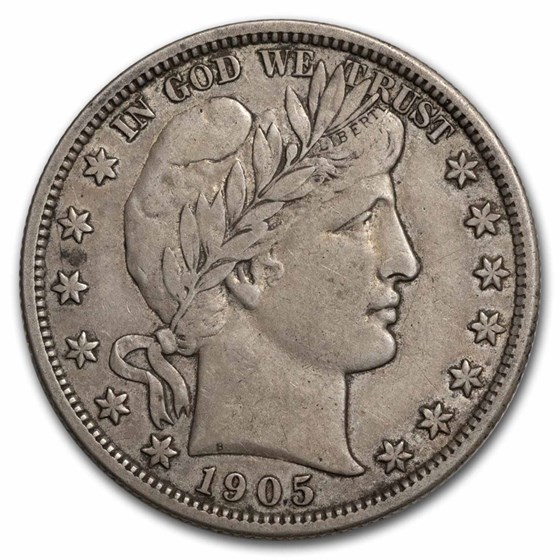 1905 Barber Half Dollar VF 1905 Barber Half Dollar VF