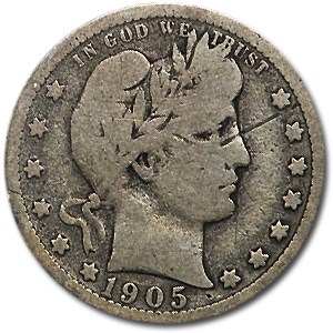 1905 Barber Quarter VG (Details) 1905 Barber Quarter VG (Details)