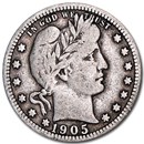 1905 Barber Quarter VG
