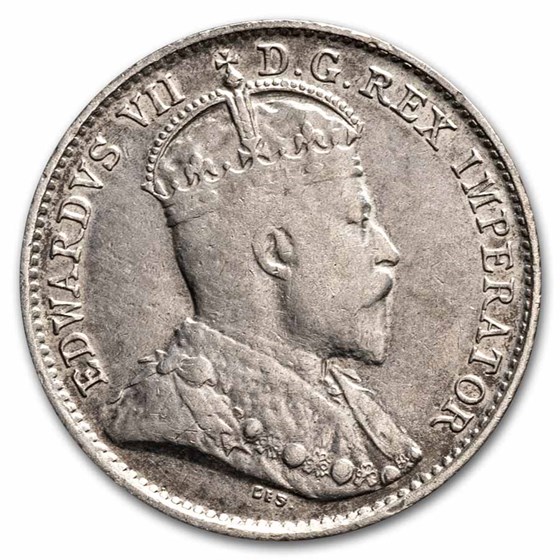 1905 Canada 5 Cents AU 1905 Canada 5 Cents AU