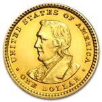 1905 Gold $1.00 Lewis & Clark BU