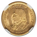1905 Gold $1.00 Lewis & Clark MS-63 NGC