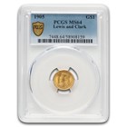 1905 Gold $1.00 Lewis & Clark MS-64 PCGS