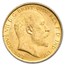 1905 Great Britain Gold Half Sovereign Edward VII BU