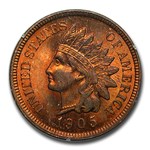 1905 Indian Head Cent MS-64 PCGS (Red)