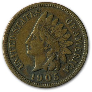 1905 Indian Head Cent VF