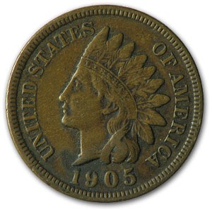 1905 Indian Head Cent VF 1905 Indian Head Cent VF
