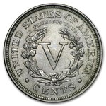 1905 Liberty Head V Nickel AU