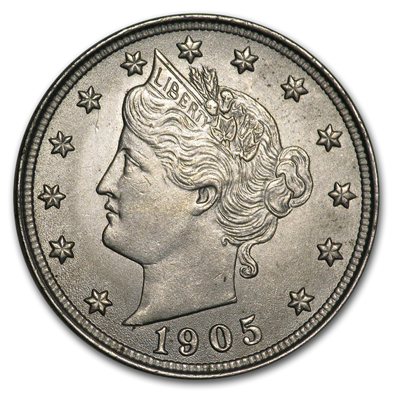1905 Liberty Head V Nickel BU 1905 Liberty Head V Nickel BU