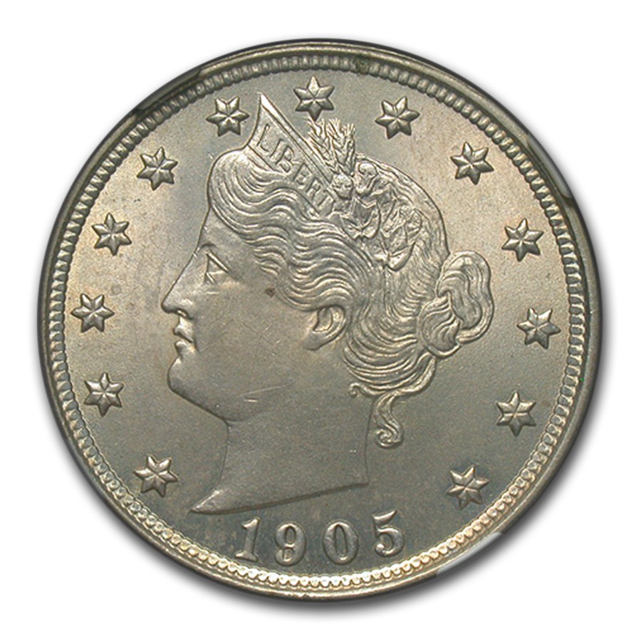 Buy 1905 Liberty Head V Nickel MS-63 NGC | APMEX