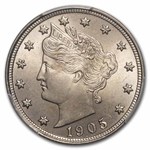 1905 Liberty Head V Nickel MS-64 PCGS