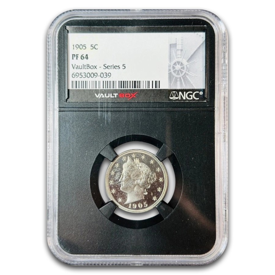 1905 Liberty Head V Nickel PF-64 NGC