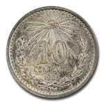 1905-M Mexico Silver 10 Centavos MS-64 PCGS