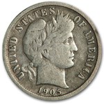 1905-O Barber Dime VG