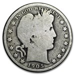 1905-O Barber Half Dollar AG