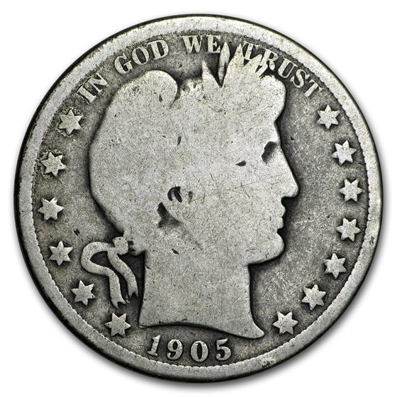 1905-O Barber Half Dollar AG 1905-O Barber Half Dollar AG
