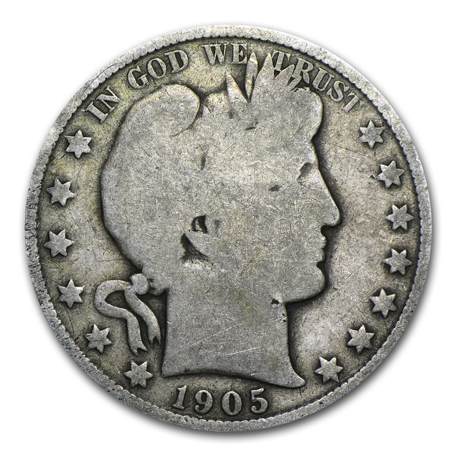 1905-O Barber Half Dollar Good