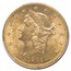 1905-S $20 Liberty Gold Double Eagle MS-60 PCGS