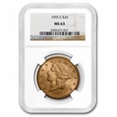 1905-S $20 Liberty Gold Double Eagle MS-63 NGC