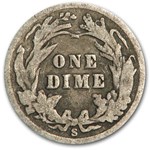 1905-S Barber Dime Good/VG