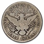 1905-S Barber Half Dollar 20-Coin Roll Avg Circ