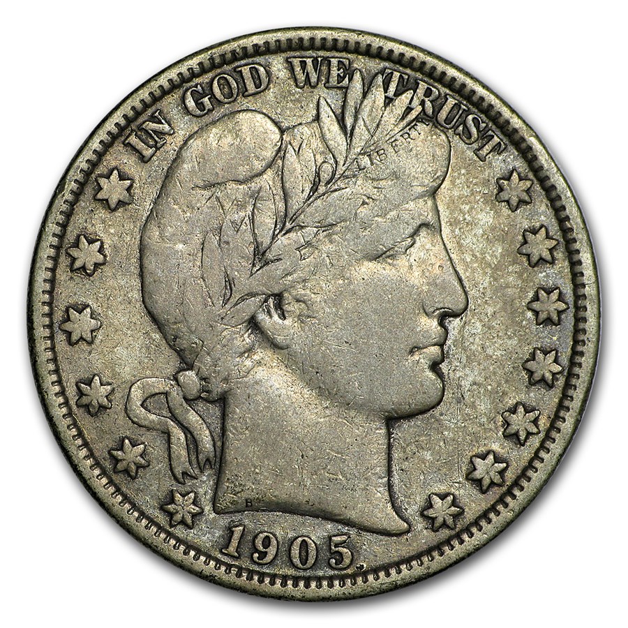 1905-S Barber Half Dollar Fine