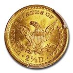 1906 $2.50 Liberty Gold Quarter Eagle MS-64 PCGS CAC