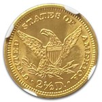 1906 $2.50 Liberty Gold Quarter Eagle MS-66 NGC