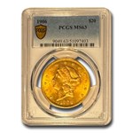 1906 $20 Liberty Gold Double Eagle MS-63 PCGS