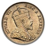 1906 British East Africa Silver 25 Cents Edward VII MS-65 NGC