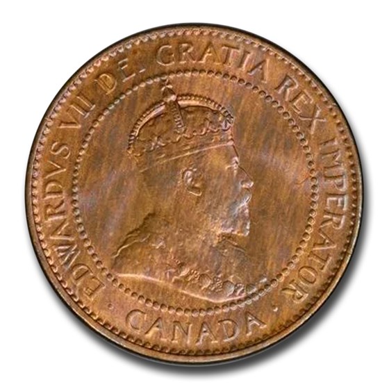 1906 Canada Large Cent Edward VII MS-64 PCGS (Red/Brown) 1906 Canada Large Cent Edward VII MS-64 PCGS (Red/Brown)