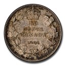 1906 Canada Silver 10 Cents Edward VII AU-55 PCGS