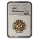 1906-D $10 Liberty Gold Eagle AU-58 NGC (PL)