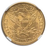 1906-D $5 Liberty Gold Half Eagle MS-66 NGC