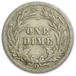 1906-D Barber Dime Fine
